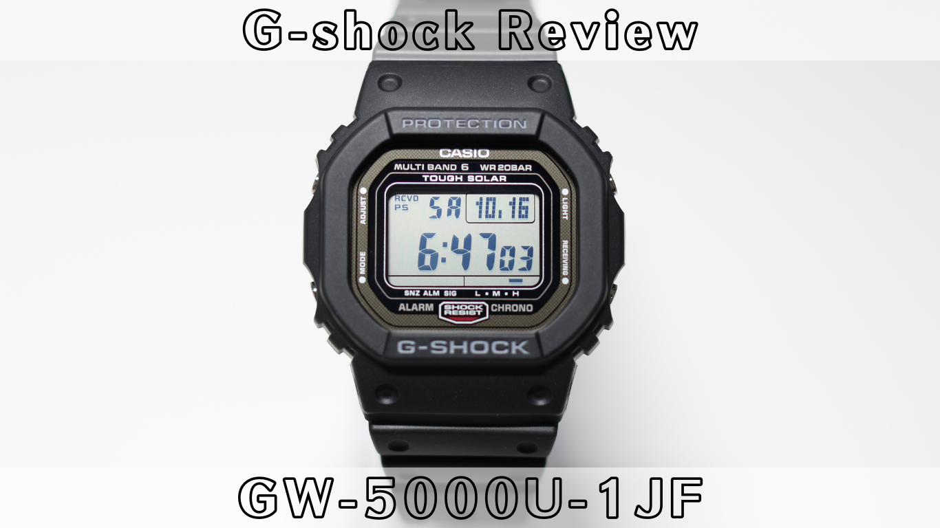 のライト】 G-SHOCK - 超人気モデル カシオ G-SHOCK GW-5000U-1JF の