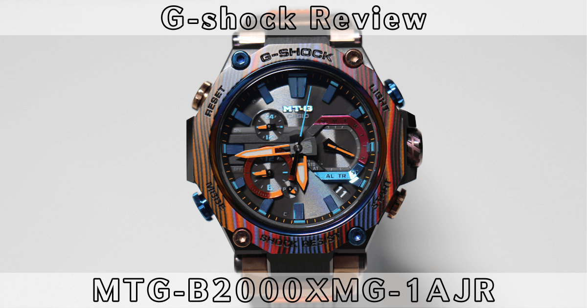 11月新製品　G-SHOCK   MTG-B2000XMG-1AJR